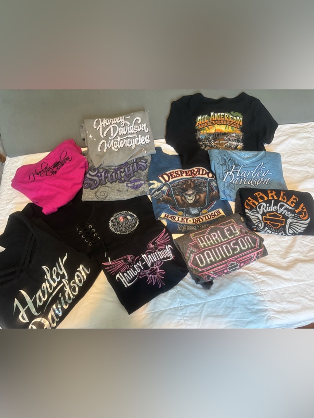 Harley Davidson women’s shirts size large